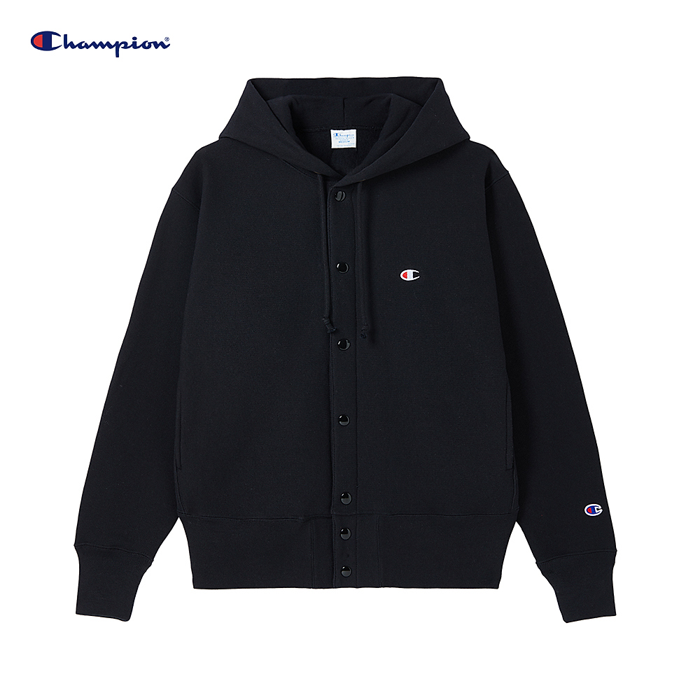 Champion 长袖舒适宽松开襟连帽卫衣U4CSWJM057