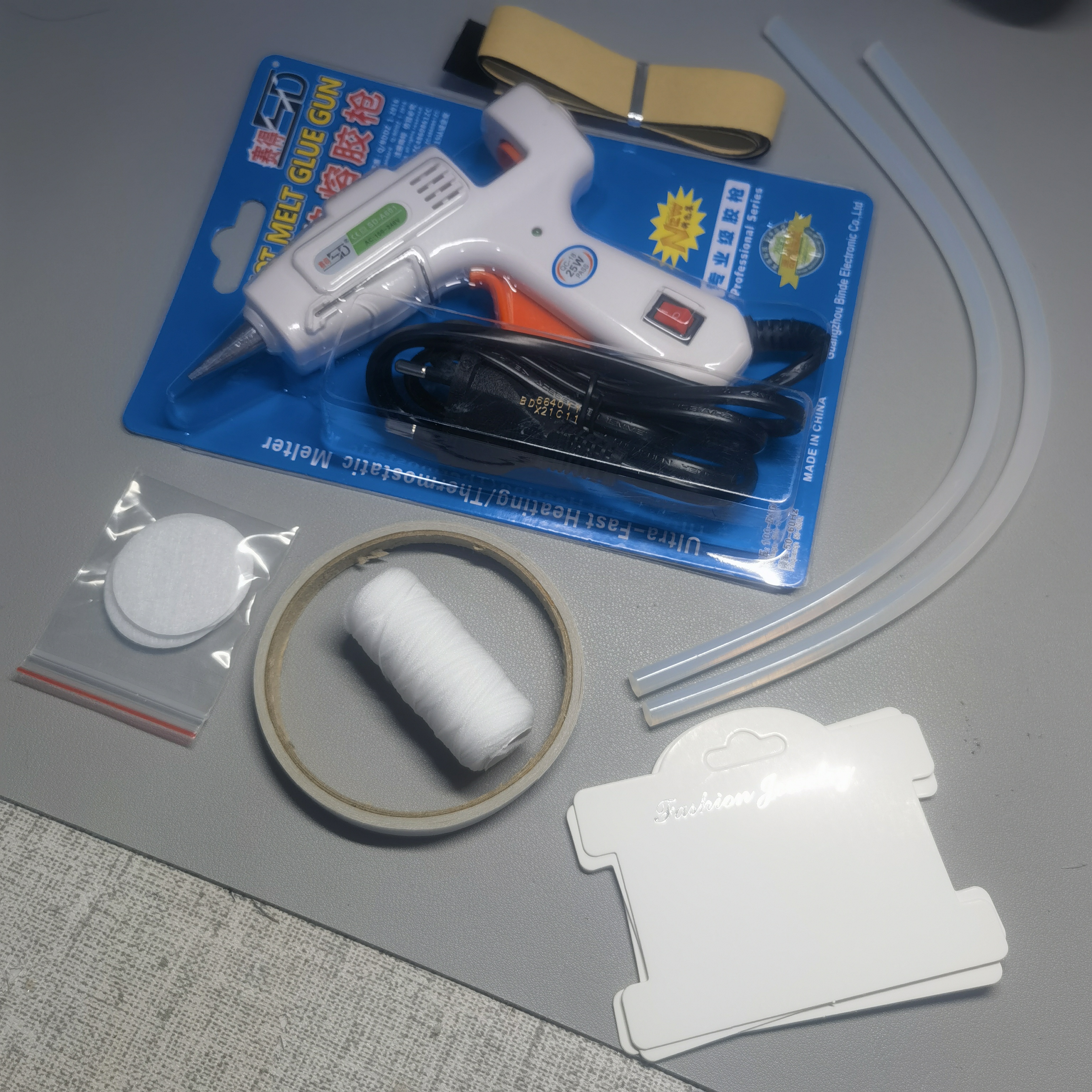 moley/沫狸沫小狸狸moley胶枪工具包创意可爱手作发夹清新通用