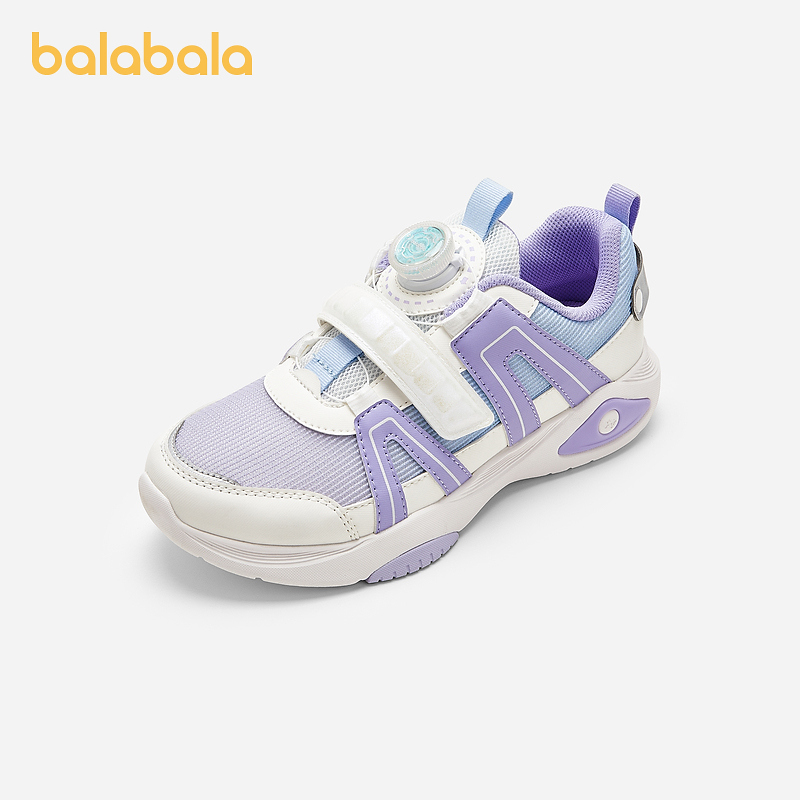 巴拉巴拉童鞋女童运动鞋轻便秋季鞋子儿童透气网面鞋时尚综训鞋潮
