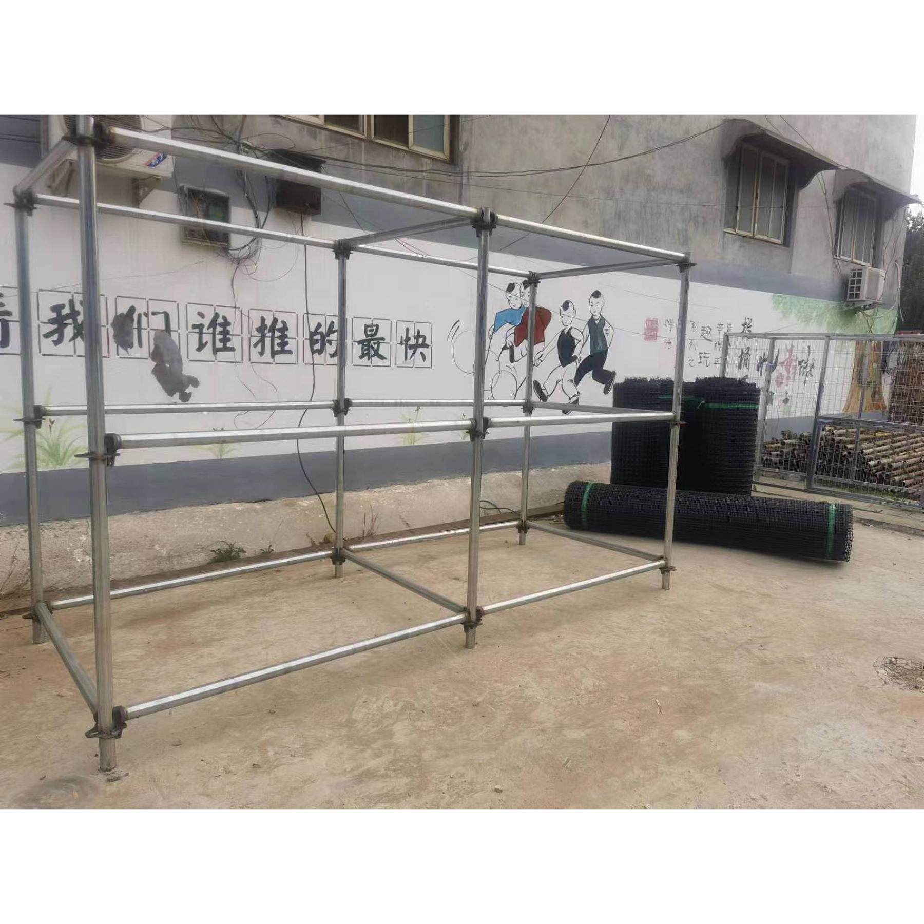 钢管玉米笼 新管 加厚款 一寸半管 拆装方便结实耐用型品牌