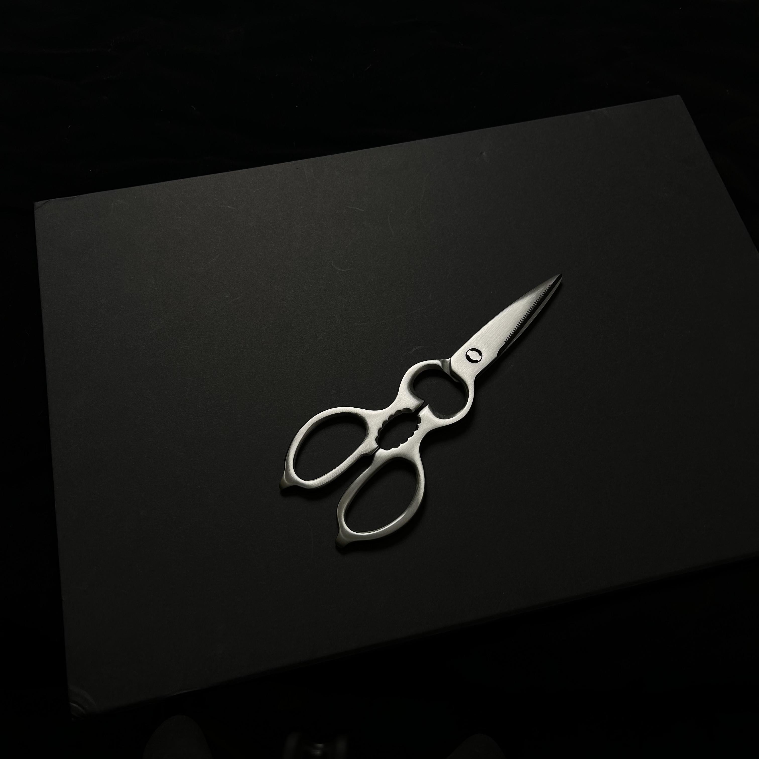 全钢多功能鸡骨剪刀5珞钢