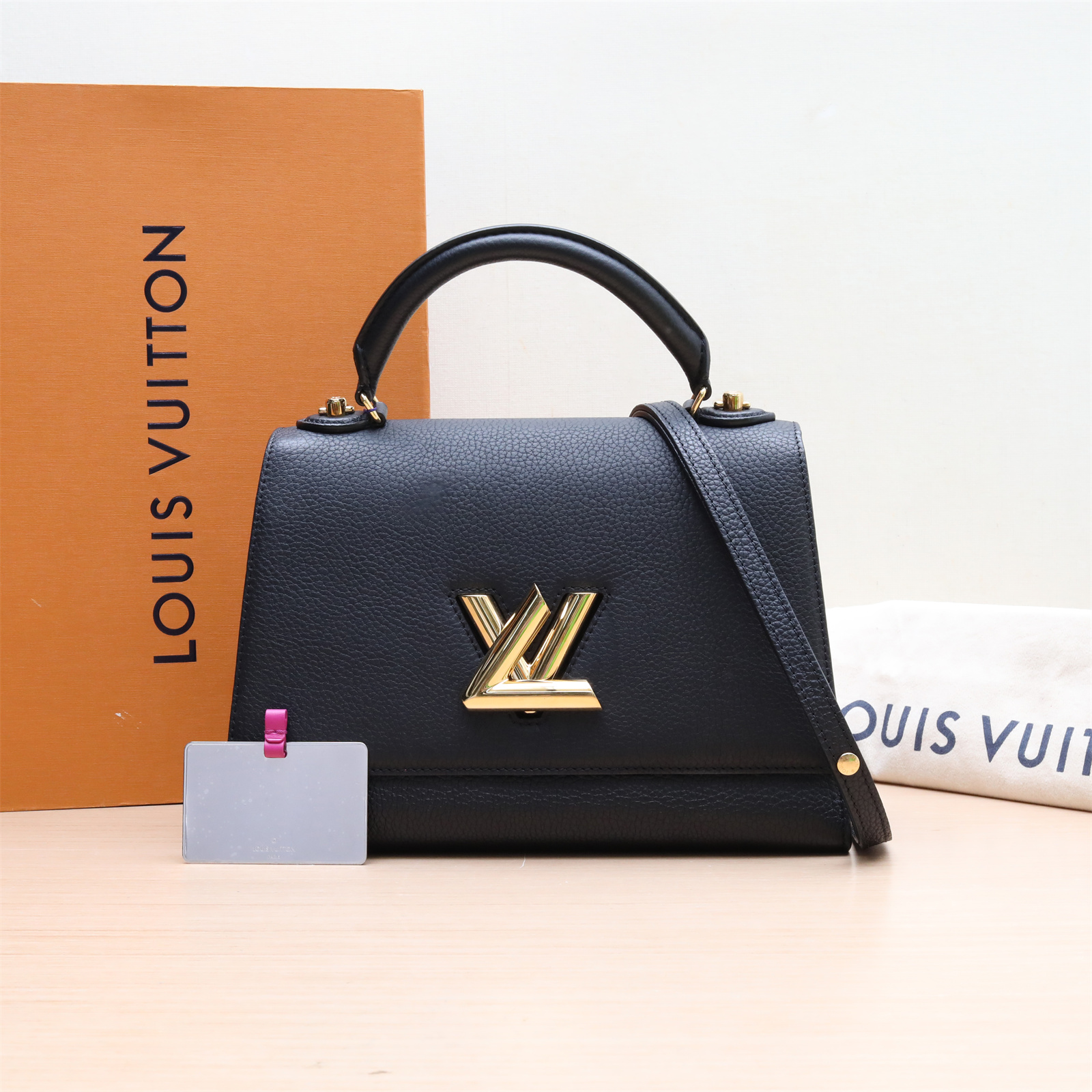 99新 LouisVuitton/路易威登 小花Jerry 556105TWISTOneHandle 包