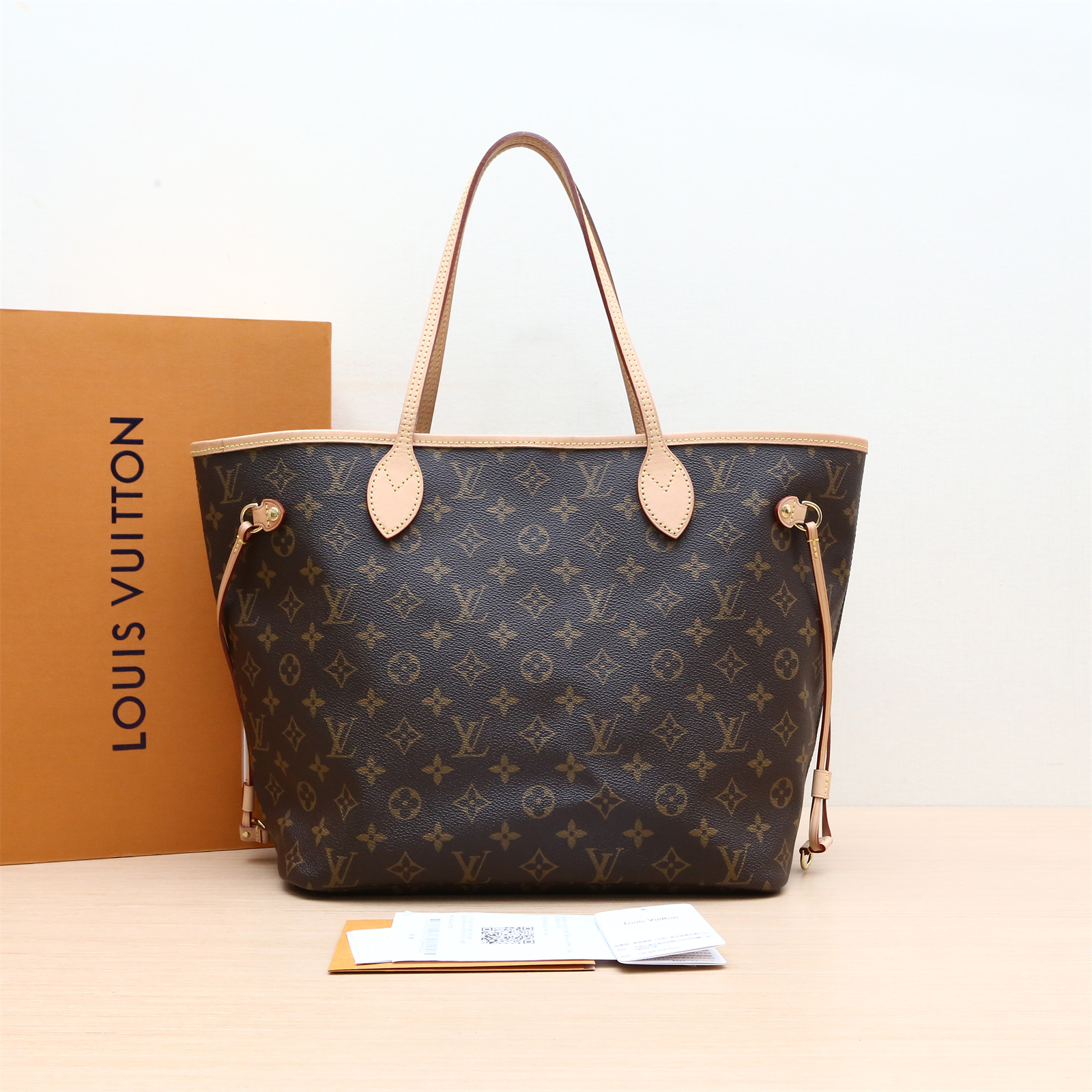 99新 LouisVuitton/路易威登 小花璐璐P234865436Neverfull中号芯