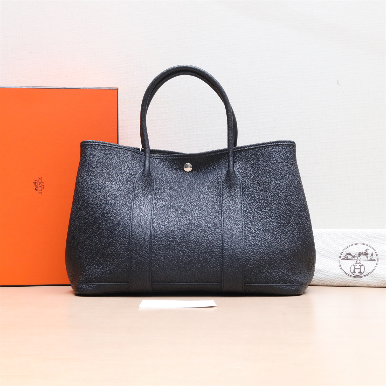 99新 Hermes/爱马仕 小花璐璐P214872951 花园36 89黑 Y刻 包