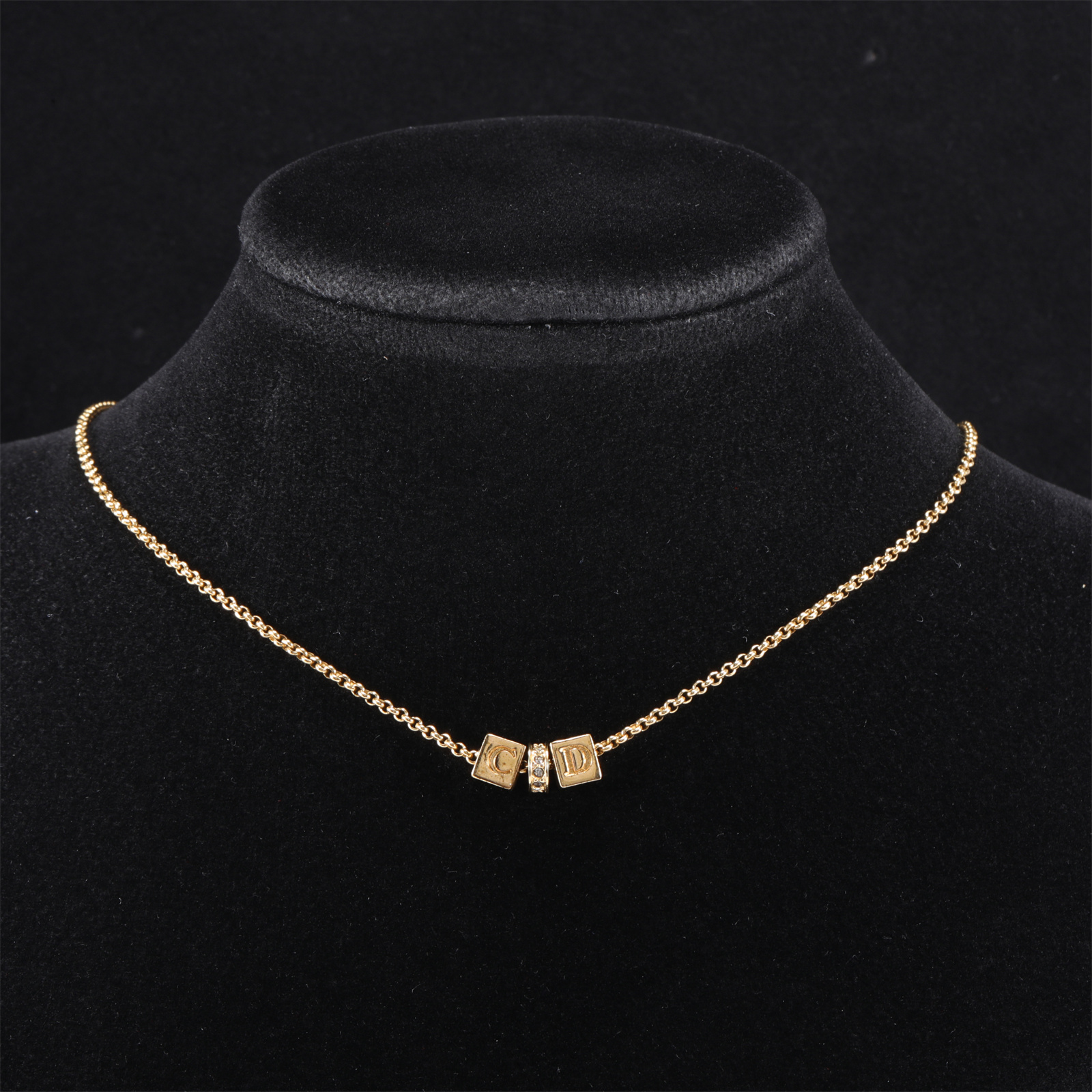 99新 DIOR/迪奥 小花璐璐P244486697 合金 项链