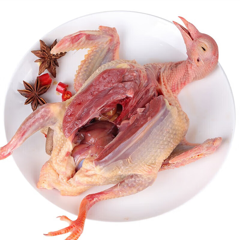 【顺风包邮】4只农家放养土鸽新鲜现杀乳鸽鸽子肉孕妇单只6-7两