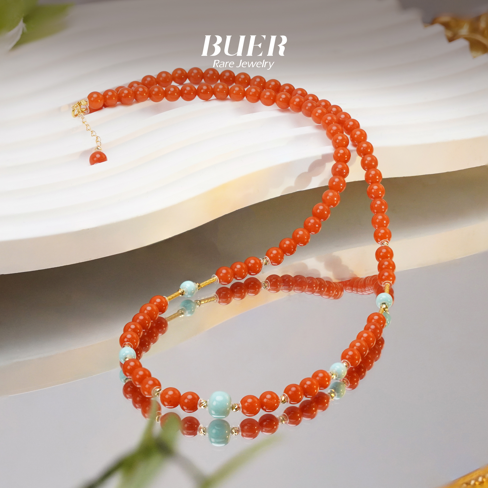 【不二】南红18K金DIY万能链4mm+