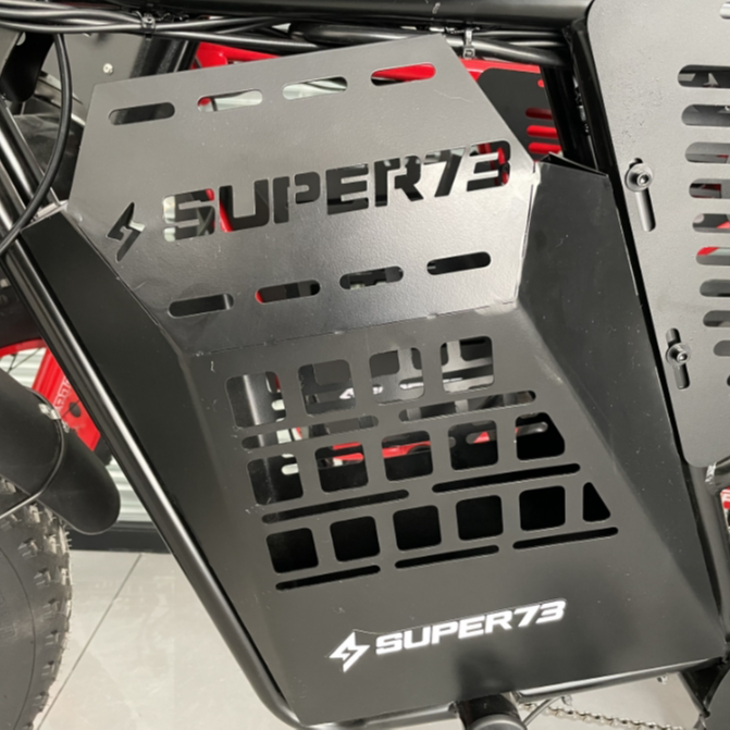 super73定制改装配件激光车筐