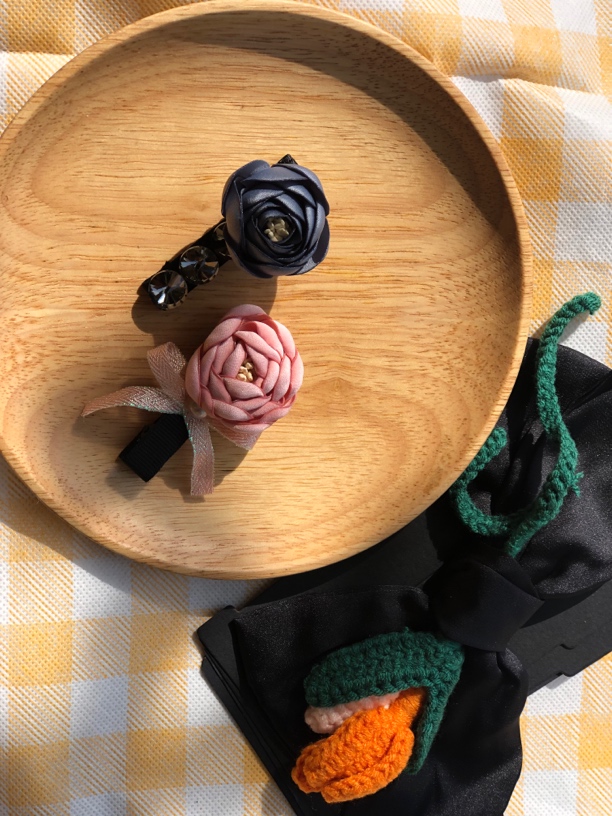 手工百搭发卡气质简约风夹子