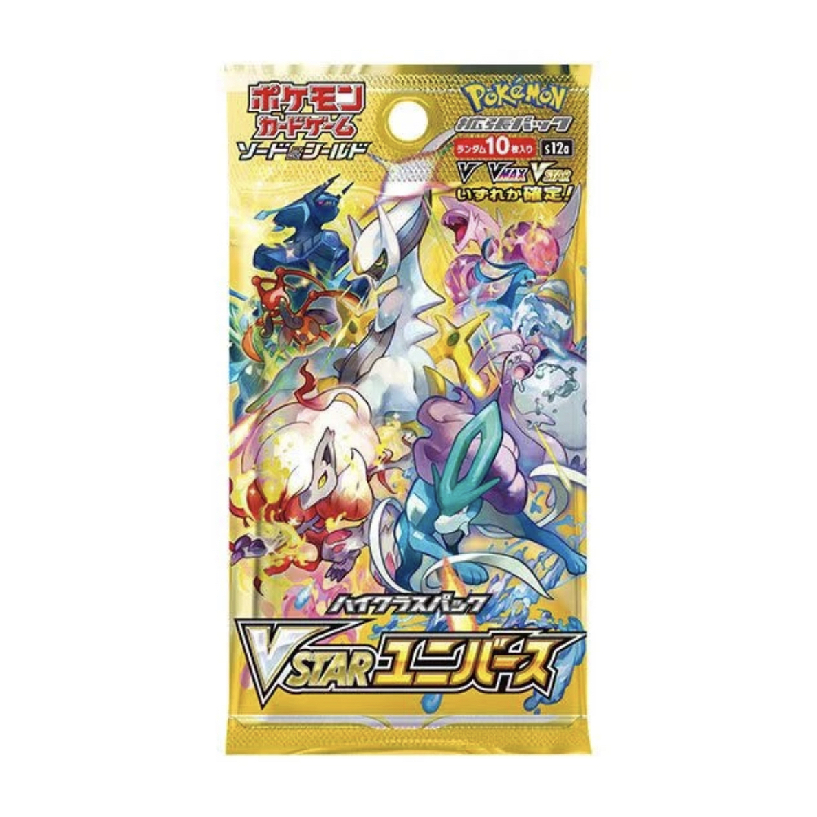 PTCG日版卡牌 S12A黄金盒卡片补充包拆卡【代拆】