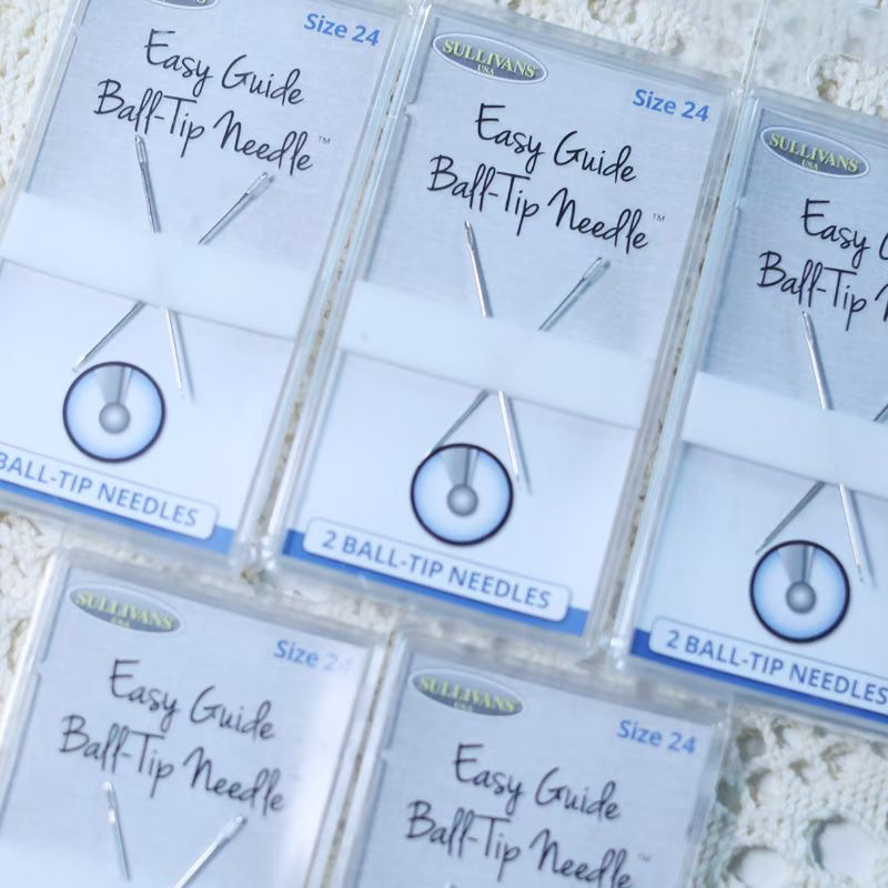 德国爱马仕针（目前十字绣里最顶端的绣针，高端绣针中的顶端产品）