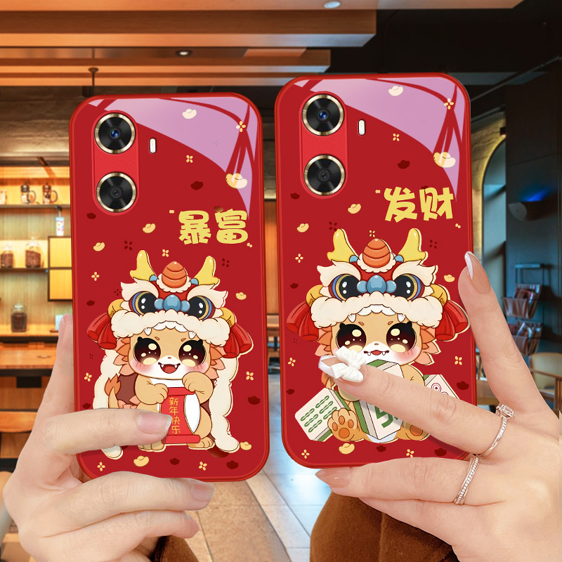 暴富发财适用华为畅享60手机壳畅享70/50/50pro金属漆畅享20e/30