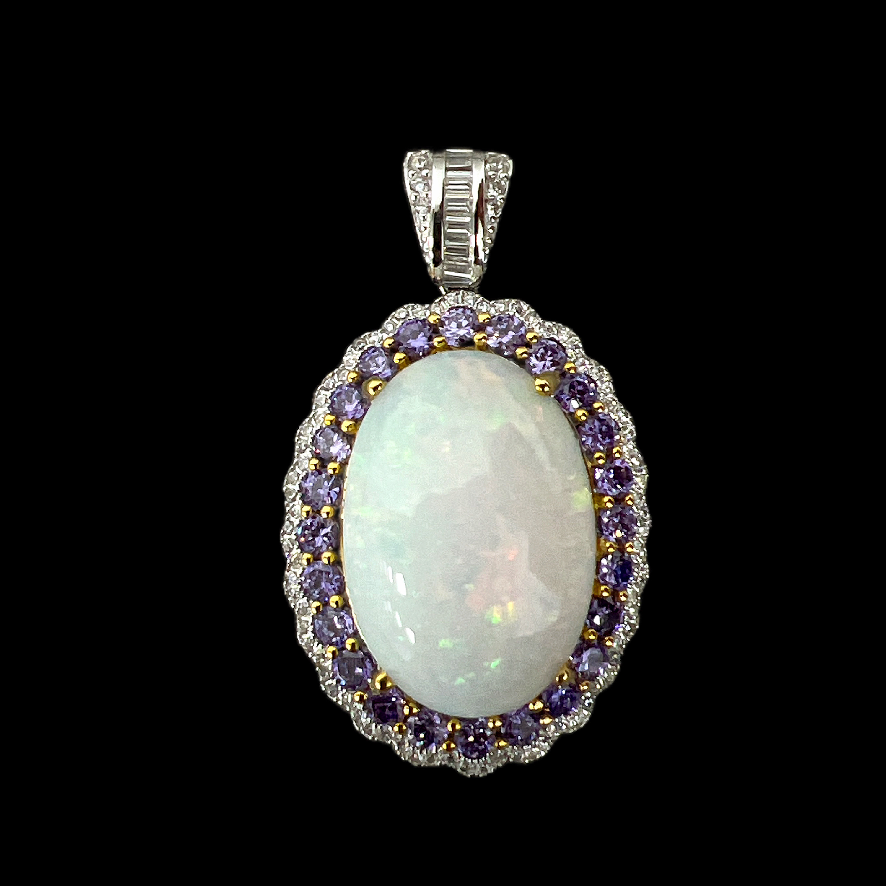 F0257欧泊吊坠孤品”