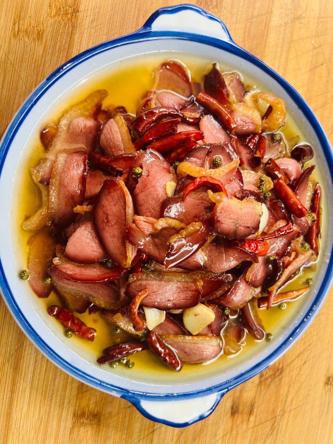 （散装称重）云南宣威跑山猪风味风干鹅干巴好吃肥瘦客服产地美味