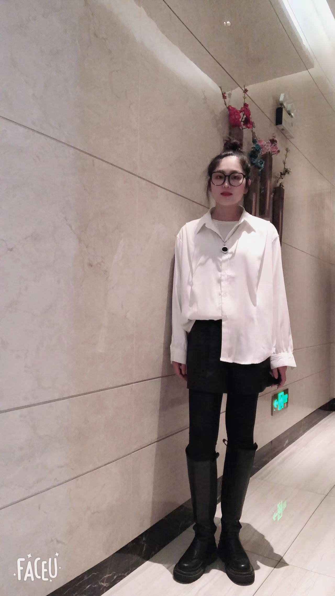 时尚设计师款百搭通勤衬衫白色休闲