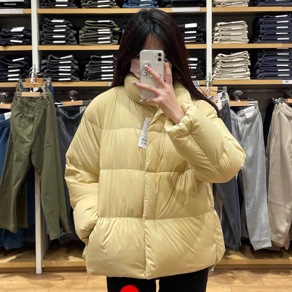 反季清仓轻盈空气感家699云感羽绒服面包服廓形蓬松夹克外套冬4WW