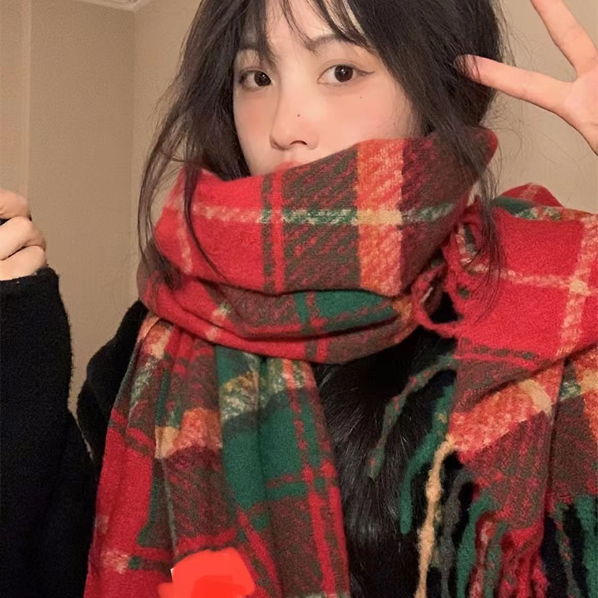801-999 秋冬加厚保暖围巾