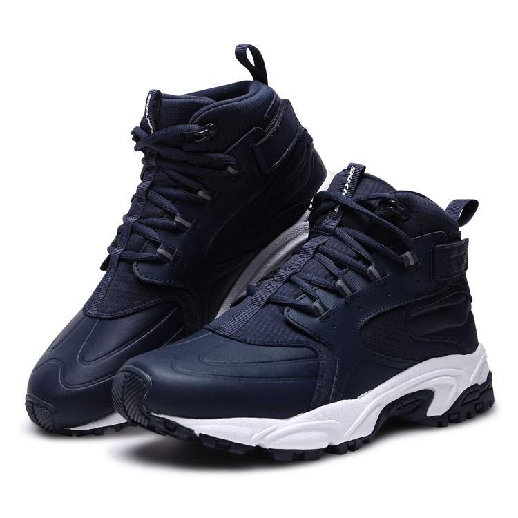 （C008）斯凯奇Skechers 高帮男子机能户外运动休闲鞋 666073-BLK