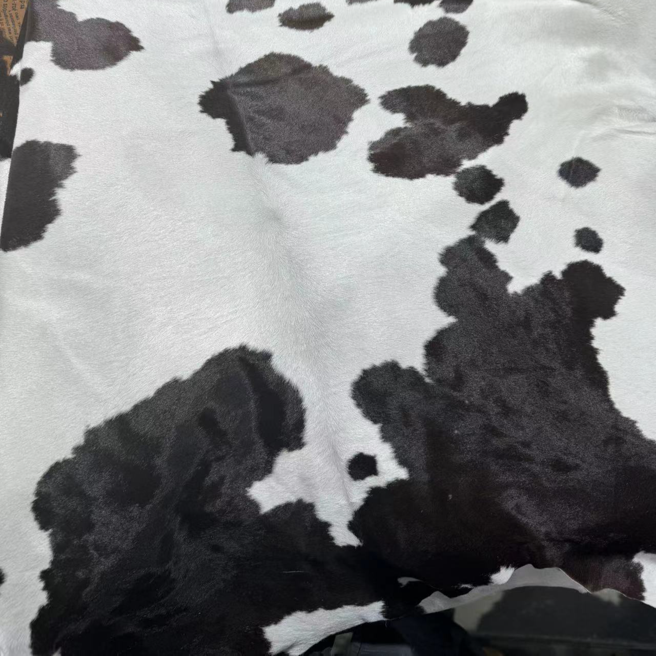 原生态胎牛毛胎牛皮毛毛小牛皮鞋子包包工艺品手工DIY