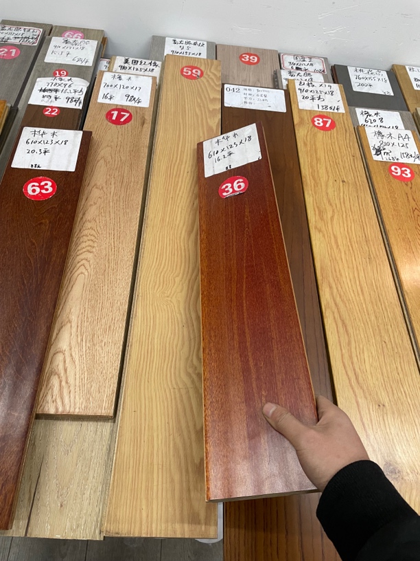 桦木实木地板包龙骨辅料