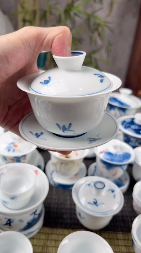 【闪购商品】陶瓷草兰3.8备三才