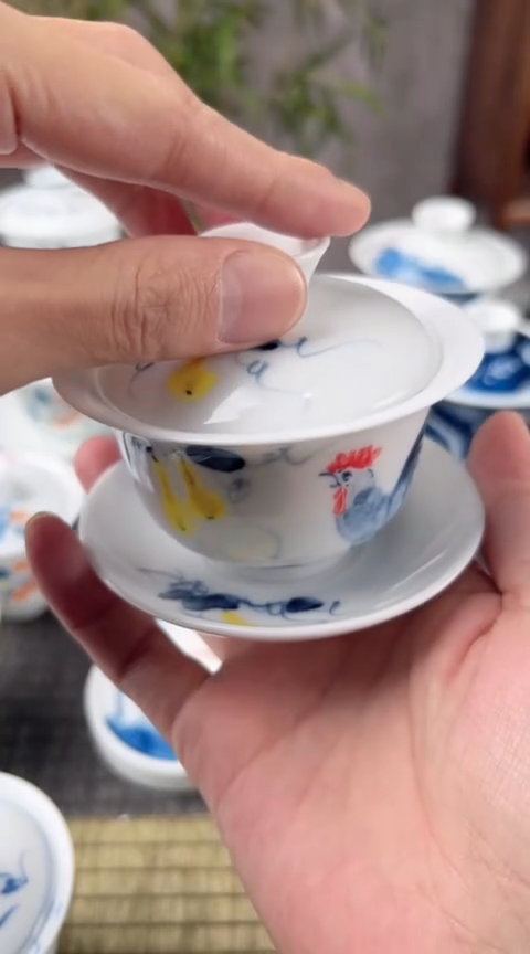 【闪购商品】陶瓷公鸡3.4备三才