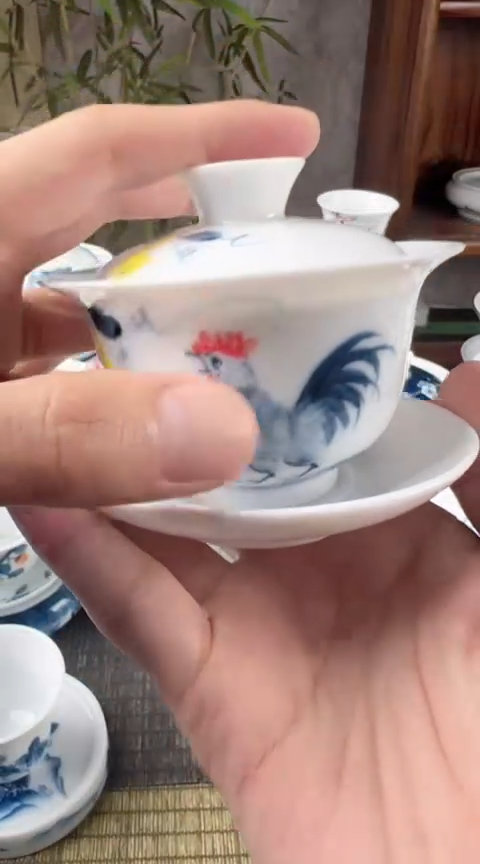 【闪购商品】陶瓷公鸡3.4备三才
