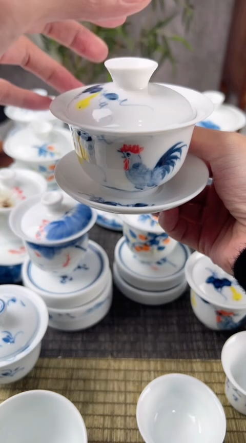 【闪购商品】陶瓷公鸡3.4备三才