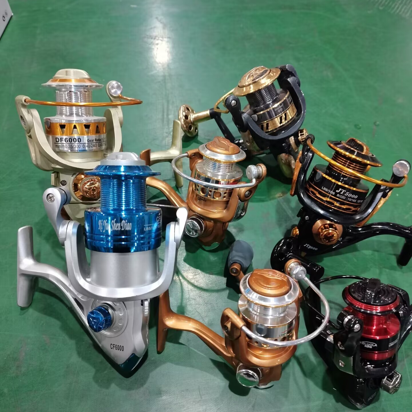 【直播间秒】 孤品库存样品微瑕疵鱼线轮渔轮纺车轮远投杆海竿