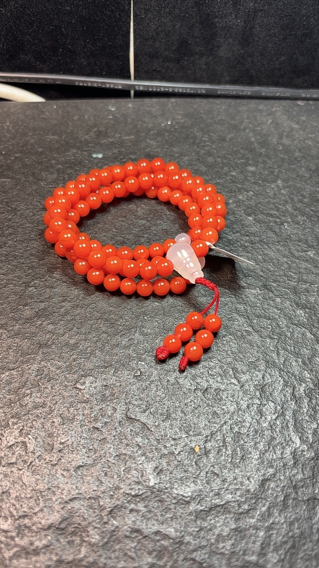 保山南红7+108佛珠