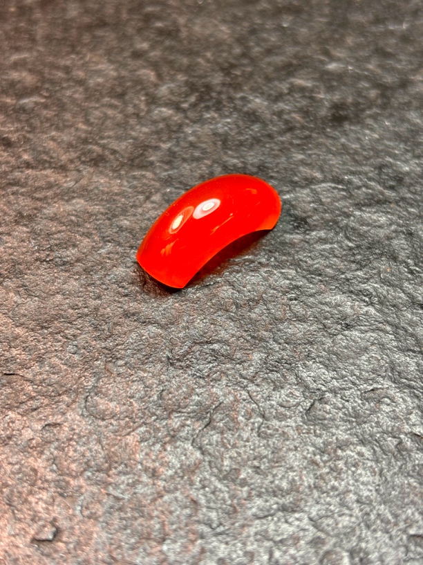 保山纯天然冰红戒面