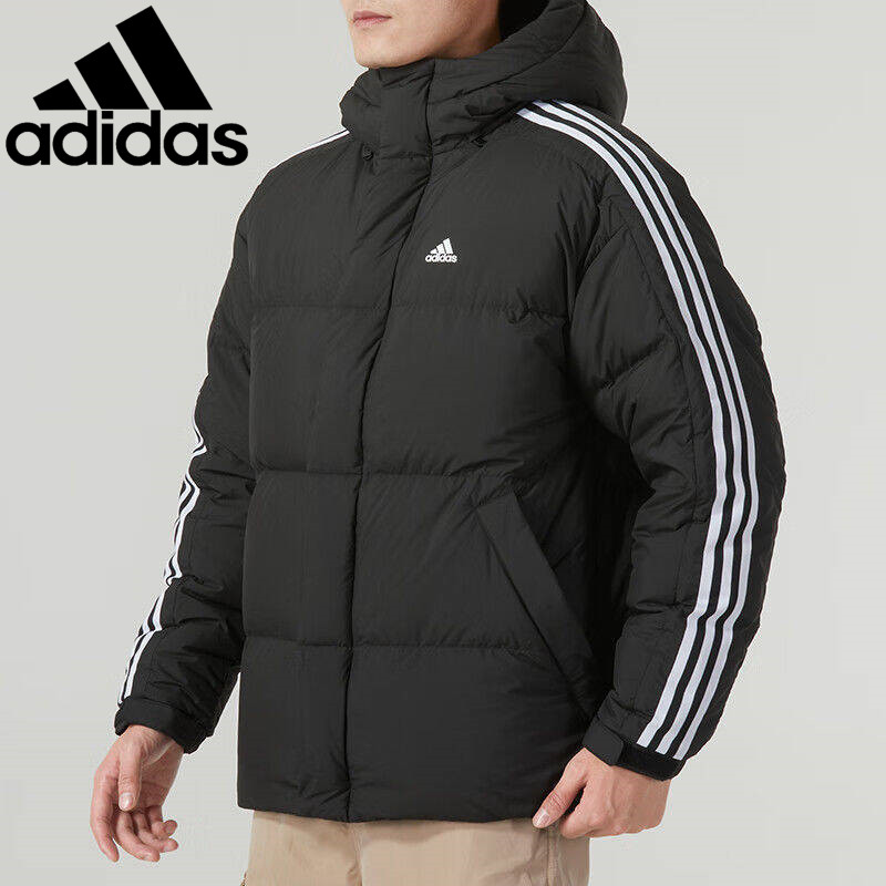 三叶草阿迪达斯潮流棉服男加棉加厚冬季保暖休闲运动时尚外套棉袄