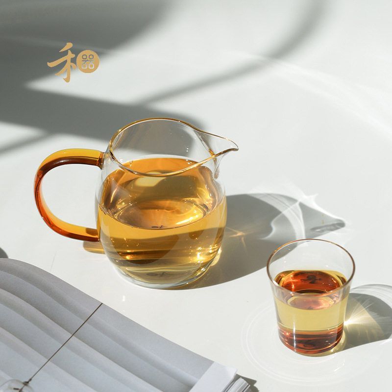 禾器晶彩澄然茶海高硼硅玻璃加厚公道杯家用高档耐热分茶器茶具