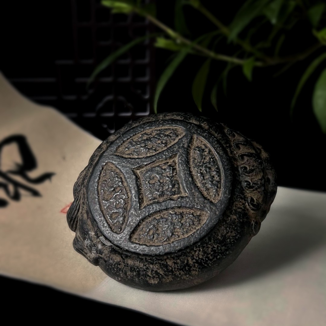 龙年中式禅意装饰茶室客厅书房摆件 - 金蟾小底座