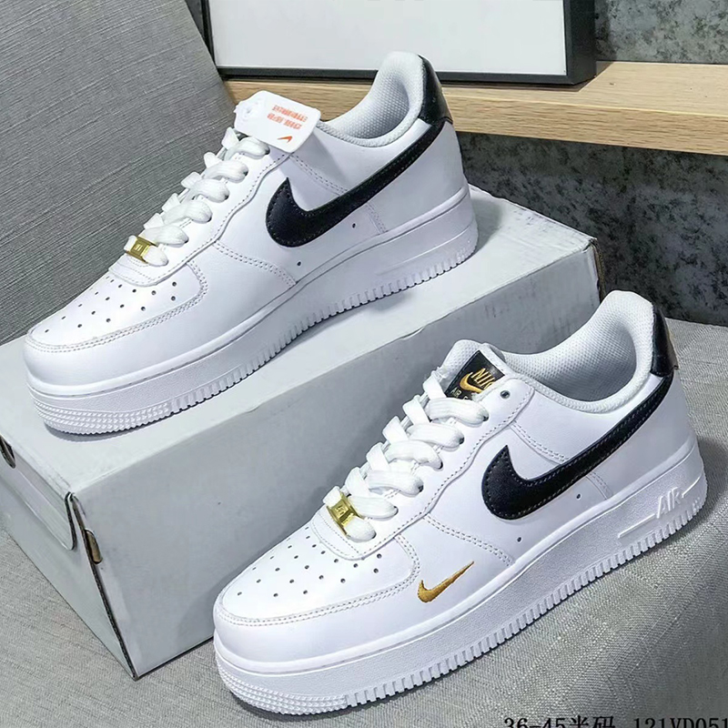 AJ男女鞋 Force 1 空军一号AF1纯白低帮运动休闲板鞋百搭赛车鞋