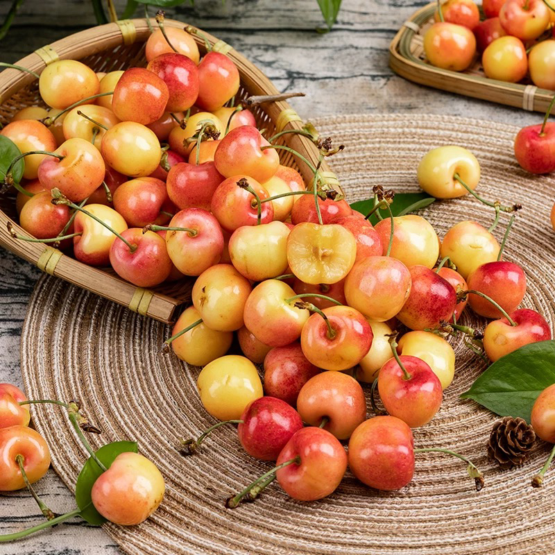 【福利金车】2J空运智利RAINIER新鲜水果车厘子2/4斤内附果径卡