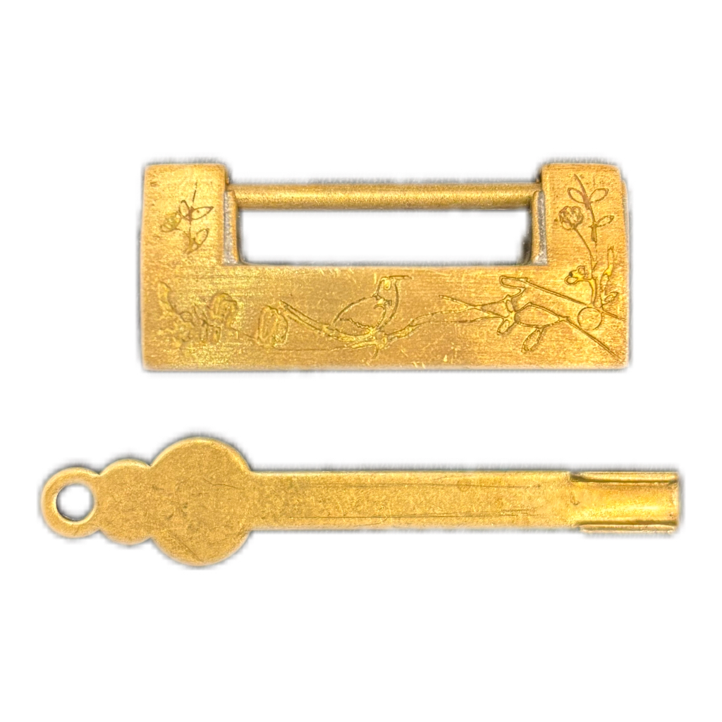 【箱子配件】铜锁25.888888888888