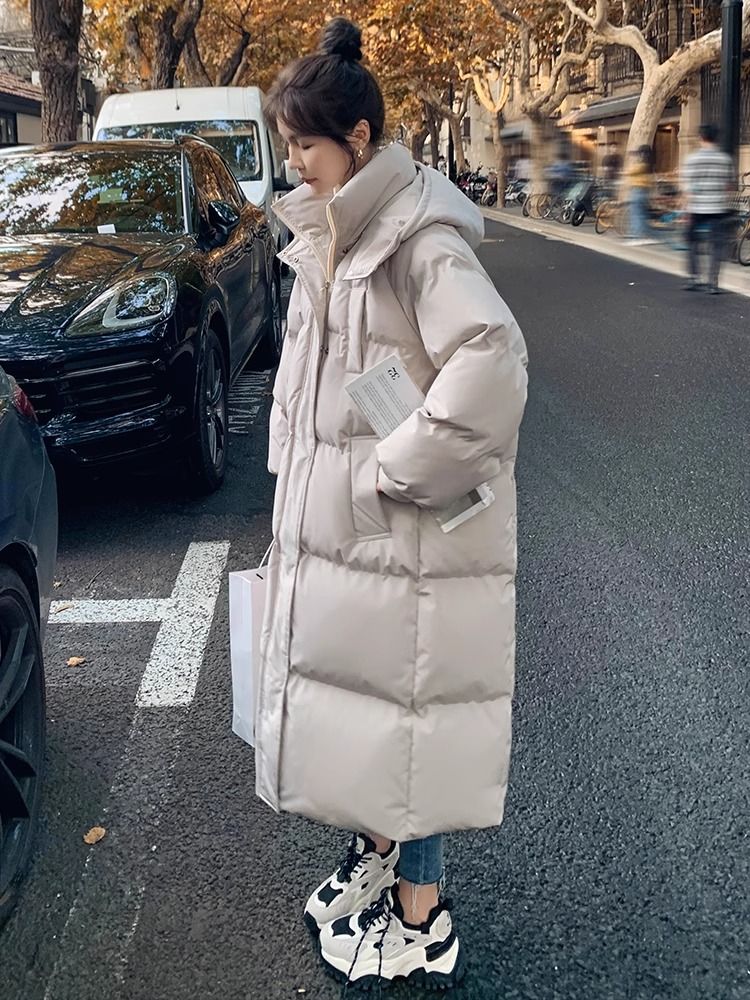 雅鹿羽绒服羽绒衣羽绒服女中长款过膝2023新款羽绒羽绒衣加厚韩版