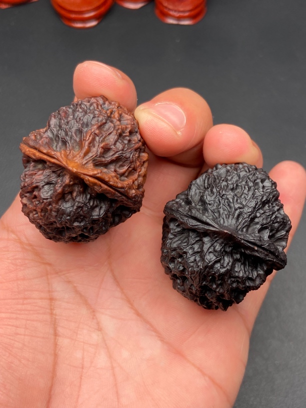 云南铁核桃 凤凰牡丹 41-42尺 同款精品随机一对