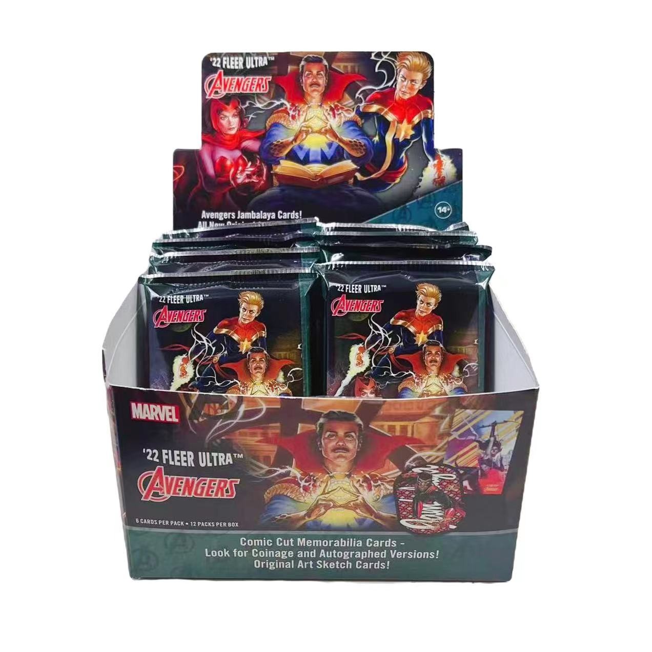 【22 FLEER ULTRA 】UD MAVEL  AVENGERS漫威复仇者收藏卡 盲盒代拆