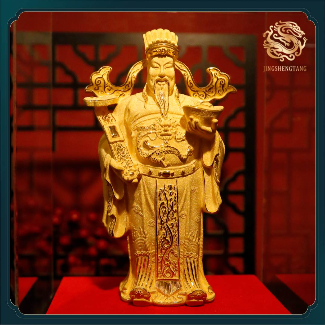 《恭喜发财-财神》财神摆件  送礼开业精美 工艺摆件