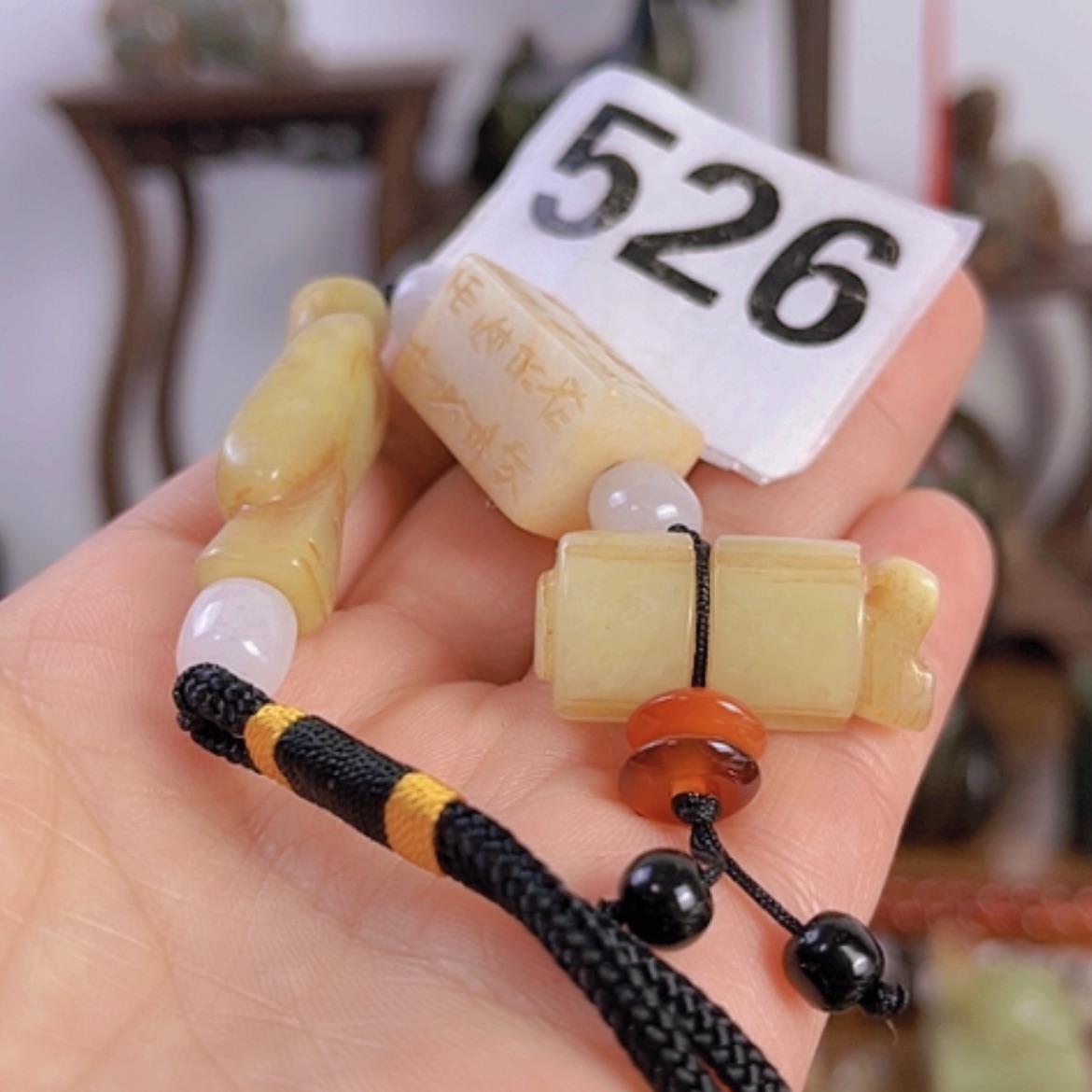 【闪购商品】和田玉（糖玉）颈饰未镶嵌爱**罗