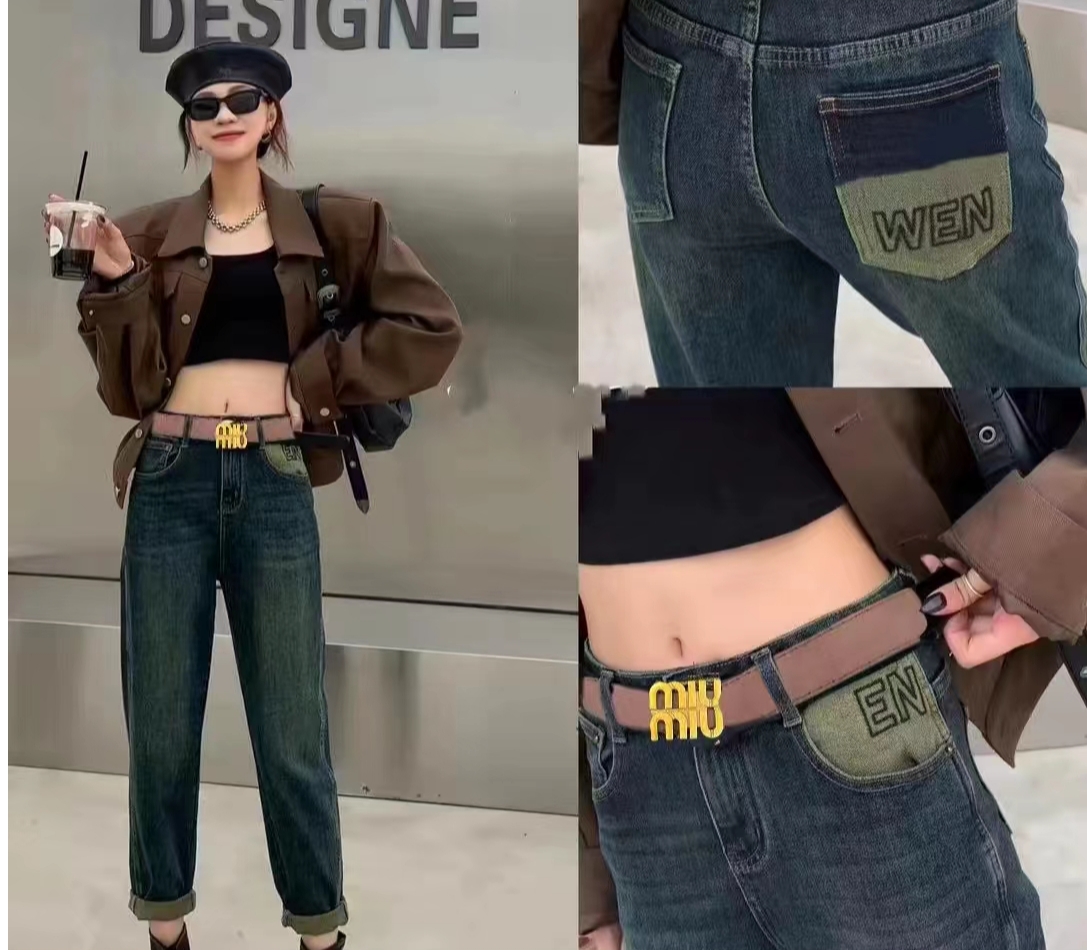 女士休闲裤6805 -A981-妮*****