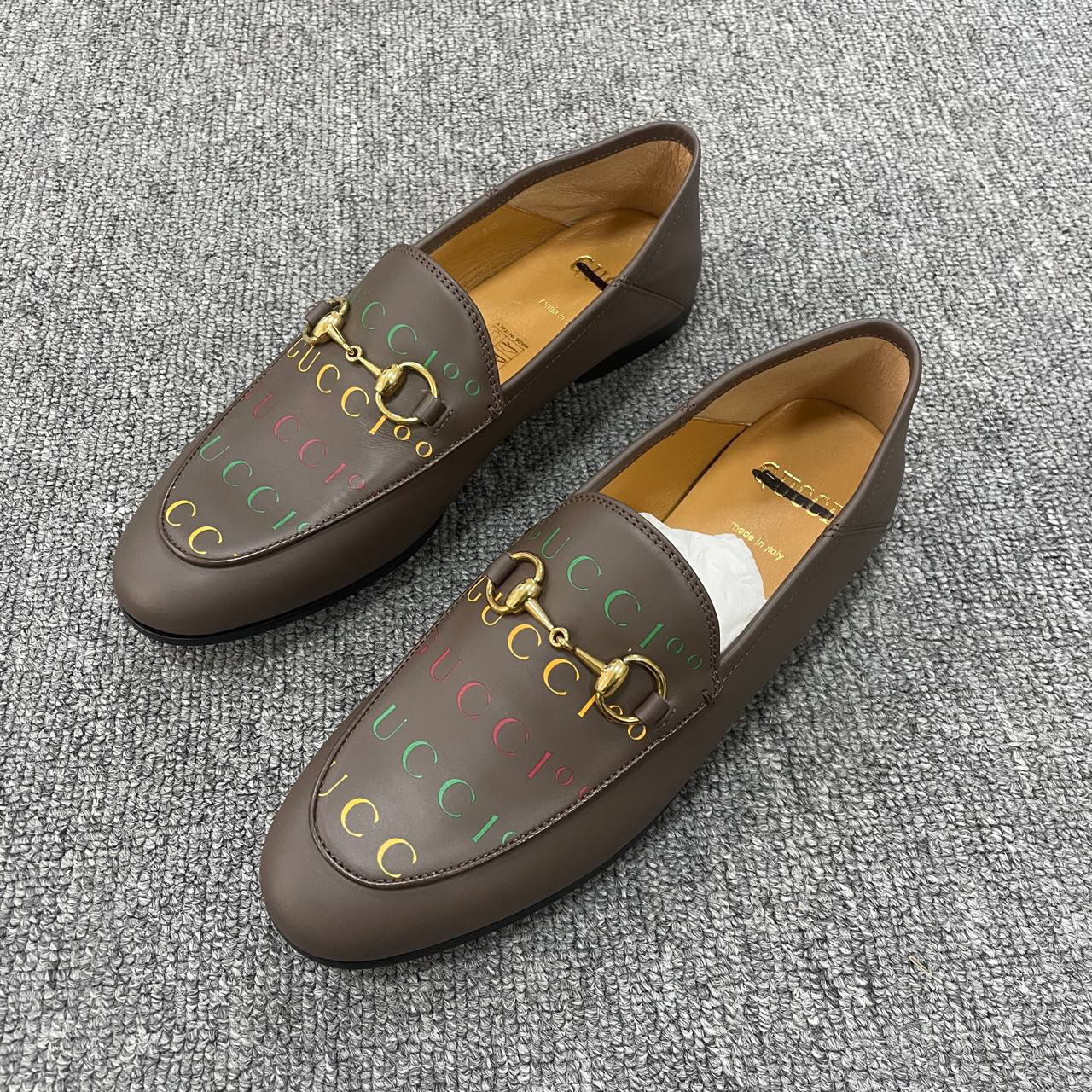 99新 GUCCI/古驰 （有盒）100周年 平底休闲鞋 36码/4678