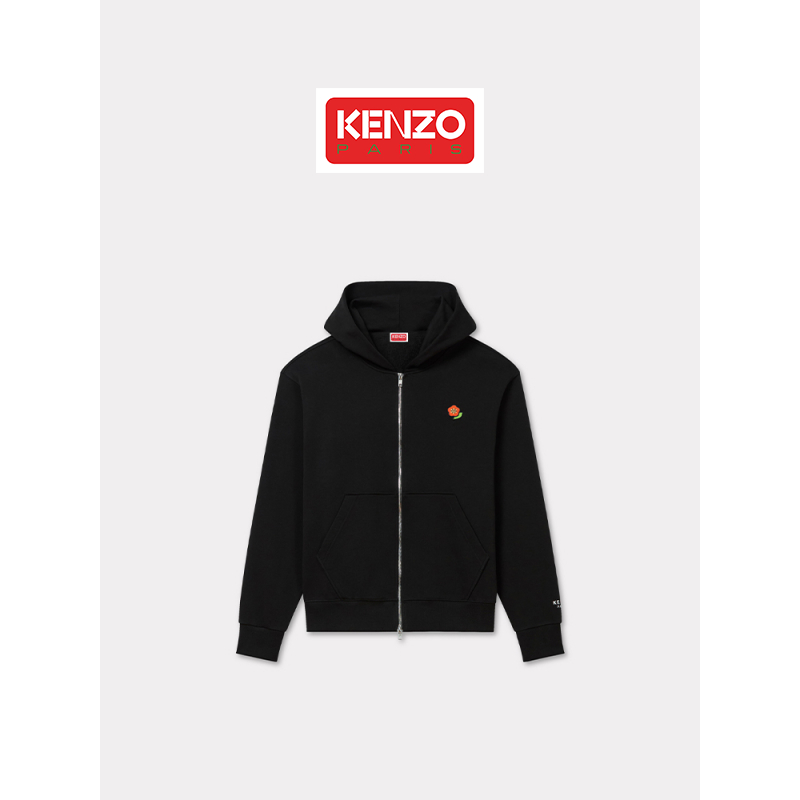 KENZO 25春夏新品POP BOKE波普海棠花男士经典卫衣
