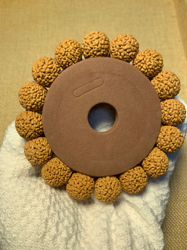 金刚纹桃核 纹路独特