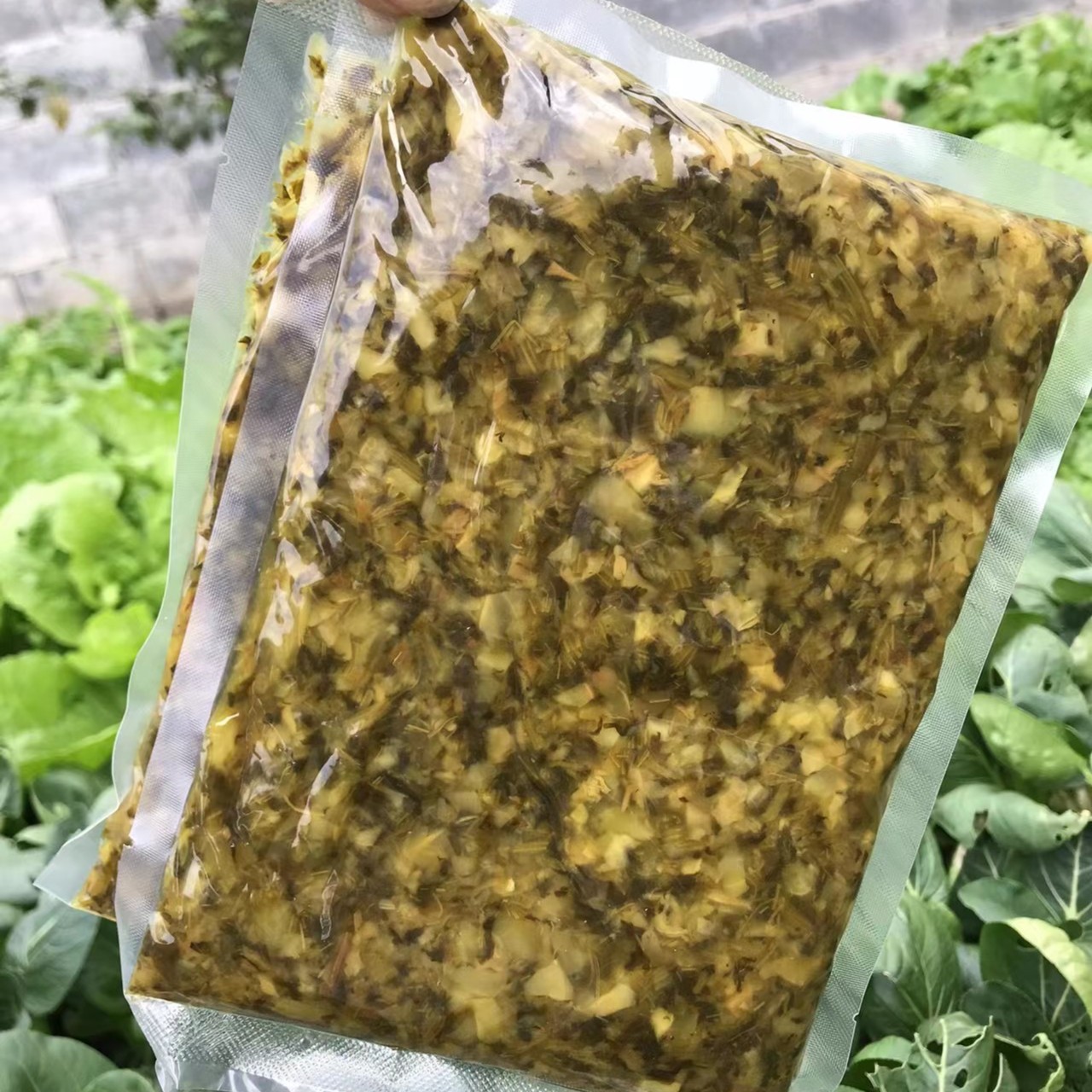 三品客雪菜雪里蕻酱腌菜酸菜泡菜芥菜1袋2袋5袋净重400g包邮到家