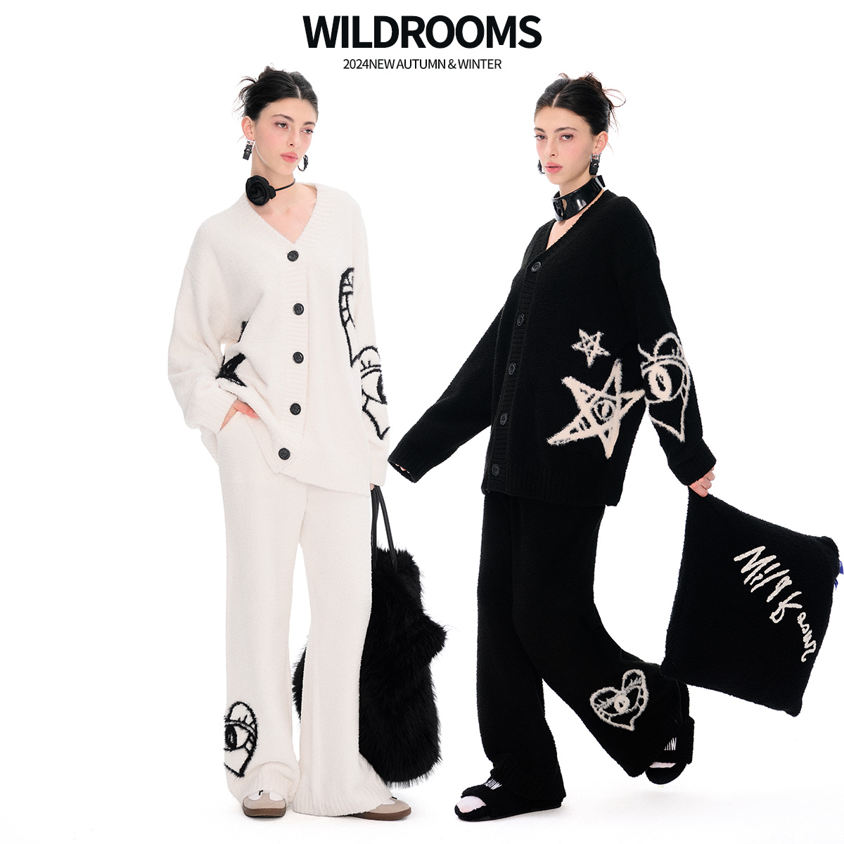 WildRooms旗舰爆款可外穿家居服气质套装秋冬宝藏好物
