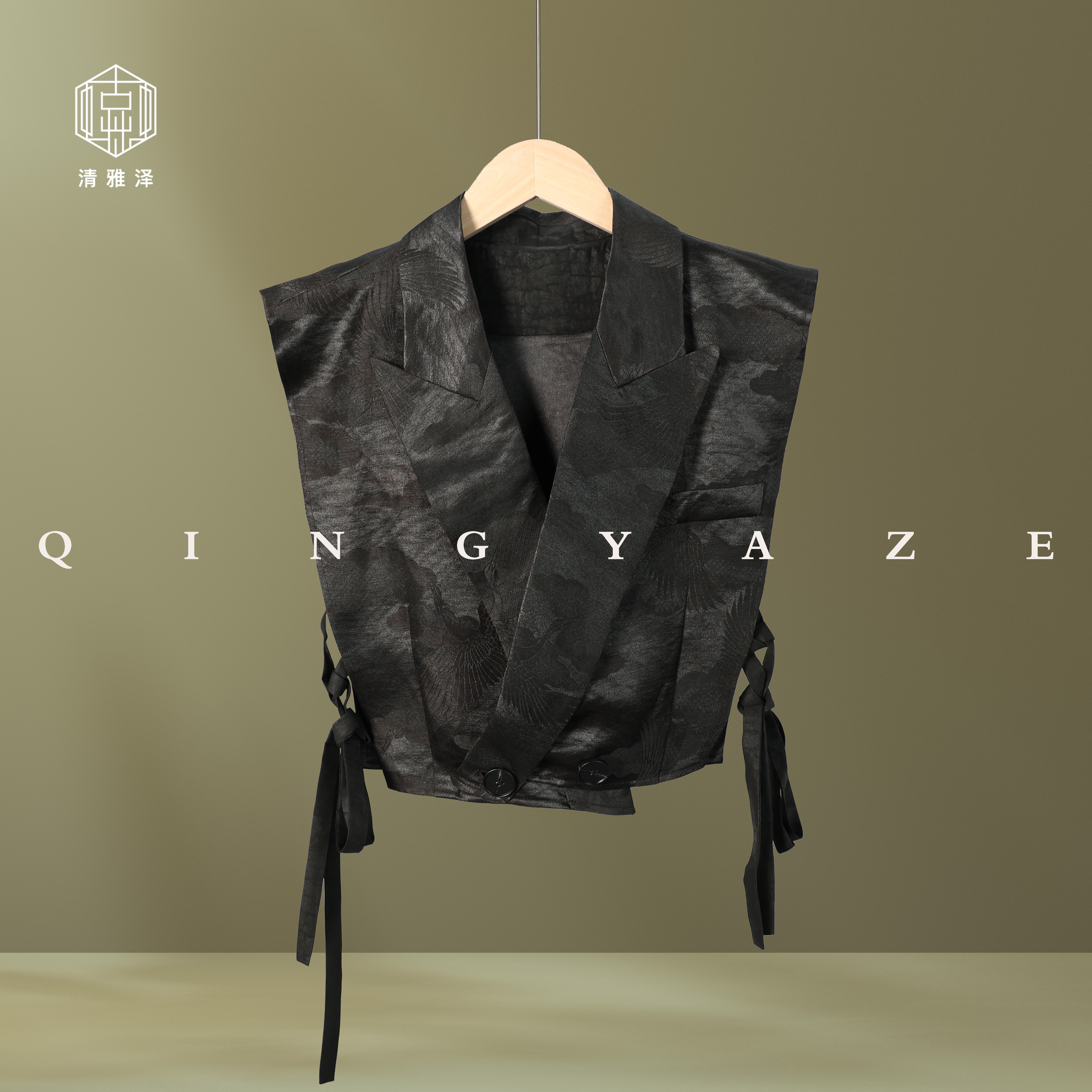 苗族破线绣！绝美新中式马甲！GZ4412