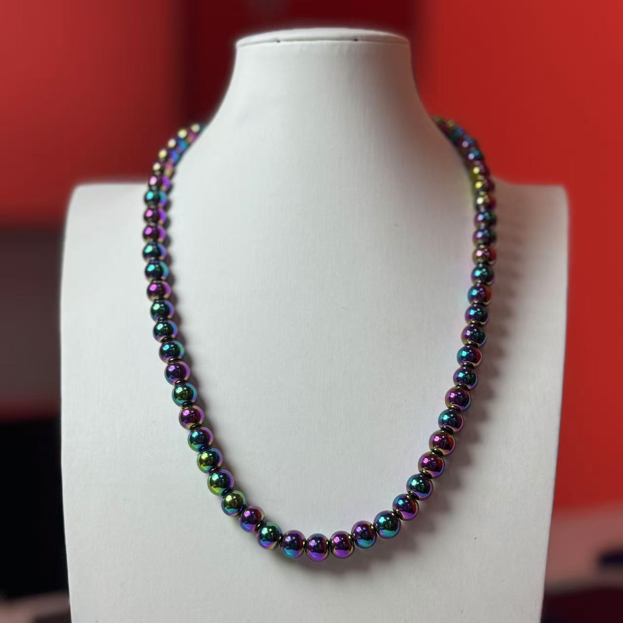 SS轻奢炫彩项链SJ048